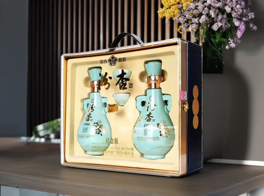 【破价秒杀】汾杏 1988纪念版 清香型 53度 475ml*2 【礼盒装】 商品图2