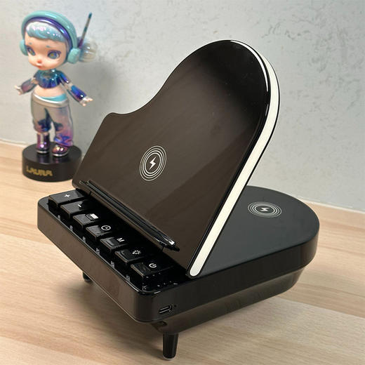 HYUNDAI钢琴蓝牙音箱YH-F023（三个无线充） 商品图4