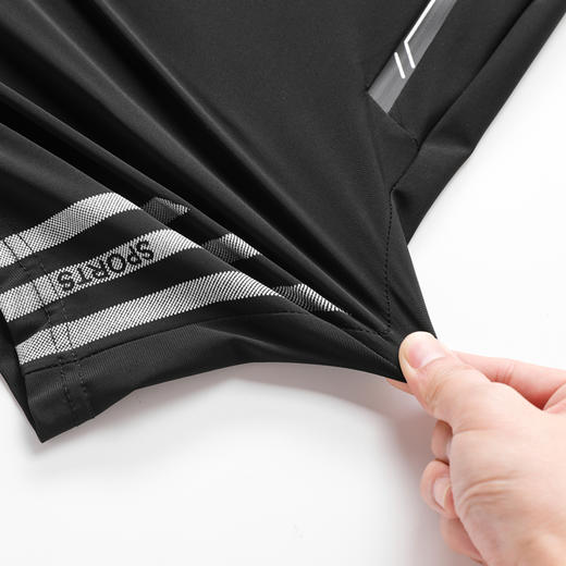 【冰丝套装】【DSK】大依优型大码夏季套装圆领短袖T恤夏季加肥加大肥佬休闲宽松透气上衣男士半袖夏装 商品图12