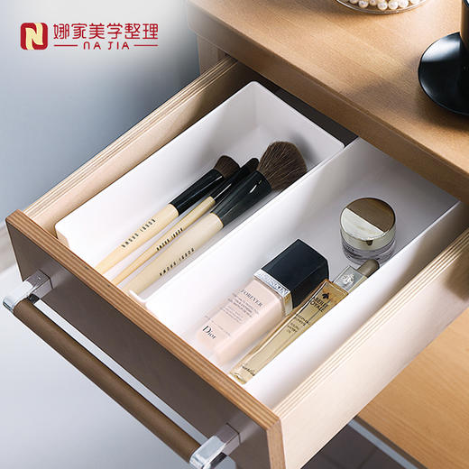 【白色5款可选】娜家日系抽屉收纳盒 商品图1