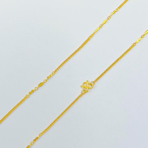 【限时克减150元】足金999.9 肖邦链间杨桃项链间款项链杂花链(AF030XL00045-2)预售产品下单后不退款不退货不换货不补差价 商品图0