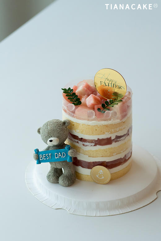 Best Dad（4寸桃子蛋糕） 商品图4
