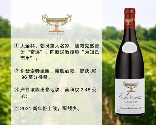 【现货特促，最后12瓶】勃艮第大名家：大金杯酒庄伊瑟索特级园旗舰干红（2021年） 商品图0