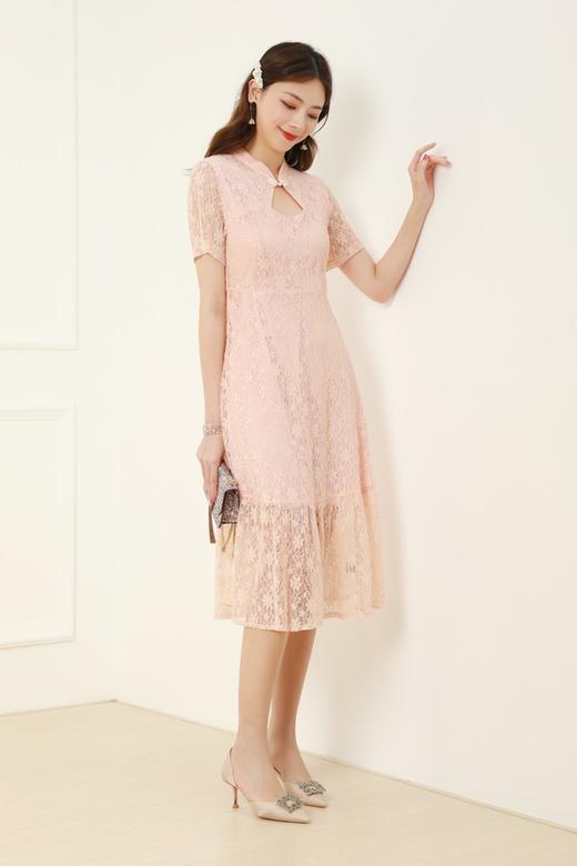 ELLA JADE 旗袍式蕾丝连衣裙 12783 商品图1