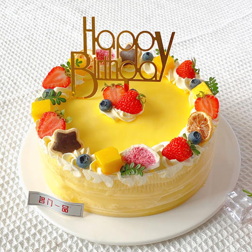 榴莲忘返-多规格榴莲千层【生日蛋糕】 商品图1