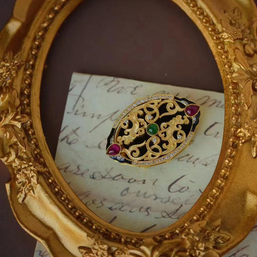 龢盒原创 翡翠双龙捧珠玛瑙手环吊坠两用 商品图0