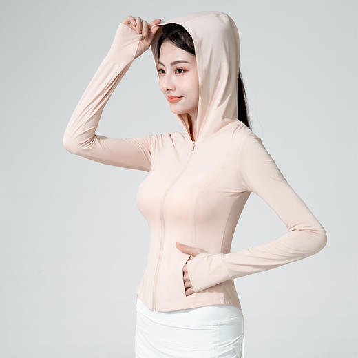 【易梦玲同款】董洁、徐璐代言茉寻原纱防晒衣女夏2024新款修身款 商品图4