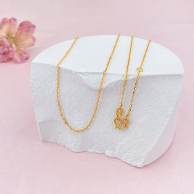 【限时克减150元】足金999 5G黄金17-18寸调节O字链项链(AG5GXL00016-1)（预售产品下单后不退款不退货不换货不补差（预售产品下单后不退款不退货不换货不补差