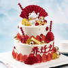 暖居-乔迁之喜主题奶油鲜果蛋糕【惠州】 商品缩略图3