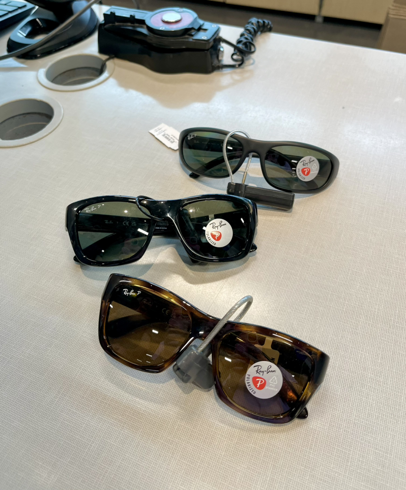 偏光有折！RayBan 54mm偏光墨镜🕶 黑色/玳瑁色