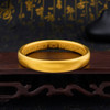 【限时克减150元】足金999.9 古法油亮固口空心光圈内莲花心经轮胎手镯（面宽约10-11cm）(ANWZGFSZ00227-2)（预售产品下单后不退款不退货不换货不补差价） 商品缩略图0