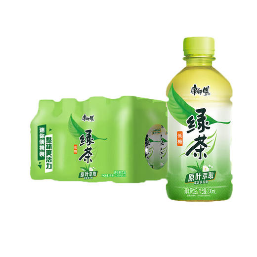 康师傅蜂蜜绿茶330ml 商品图0