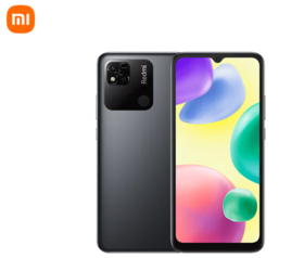 小米红米10A 5000mAh大电量 1300万AI相机 八核处理器 指纹解锁 暗影黑 4+64GB