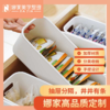 【白色1个/3个/6个可选】娜家窄款手提收纳盒 商品缩略图0