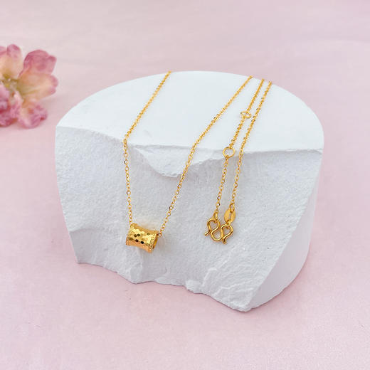 【限时克减150元】足金999 5G黄金调节鱼鳞小蛮腰套链(AG5GTL00309)（预售产品下单后不退款不退货不换货不补差价） 商品图0