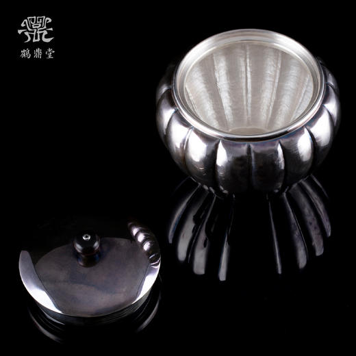 鹤鼎堂于野系列南瓜茶仓（浅黑色）（缺货） 商品图3