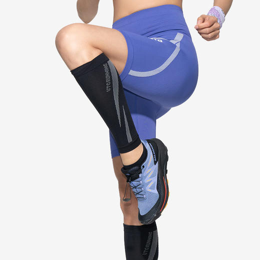 UTO/悠途向野运动跑步篮球压缩腿套紧身长筒高弹夏季户外运动护腿 商品图2