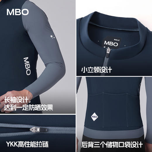 MBO男子凉感防晒长袖骑行服 夏季骑行上衣C541 (经销商专拍链接，非经销商拍单不发货) 商品图6