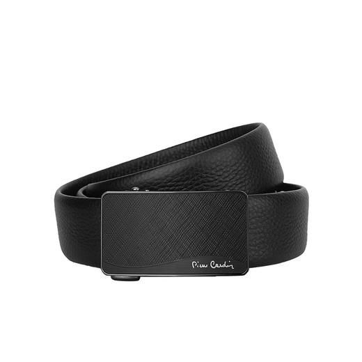 皮尔卡丹正品头层牛皮皮带男腰带男士职场休闲自动扣高档牛皮裤带 商品图2