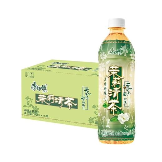 康师傅茉莉清茶蜜茶柚茶500ml*15瓶茉莉味饮料饮品量贩装整箱 商品图3