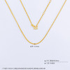 【限时克减150元】足金999 5G黄金17-18寸调节肖邦项链(AG5GXL00019-3)补差价）补差价）预售产品下单后不退款不退货不换货不补差价 商品缩略图3