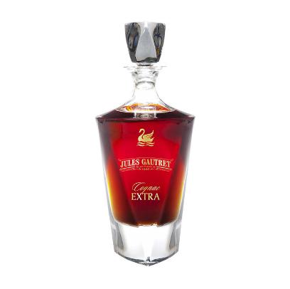 【臻选好酒】杰丽天鹅EXTRA干邑白兰地纸礼盒装600ml  一箱起发 商品图0