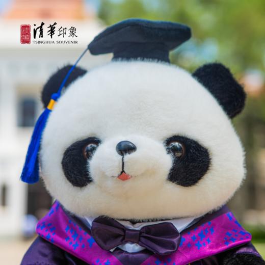 清华文创熊猫玩偶毕业版 商品图4