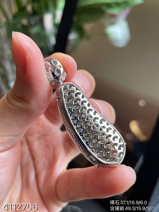 玻璃种福豆吊坠【4112706】具体价格微信咨询 商品图8