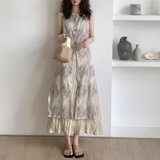 裁缝学苑AQ301新中式无袖背心裙子纸样两件连衣裙打版裁剪图 商品图4