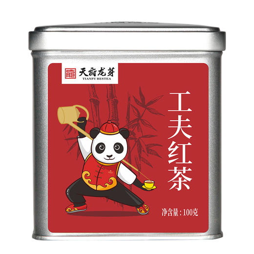 【天府龙芽】工夫红茶系列·100g 商品图3