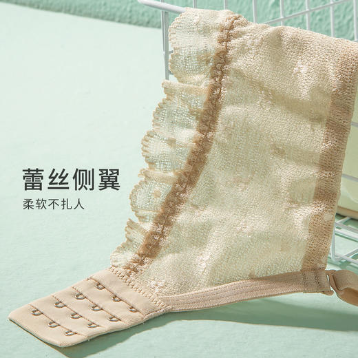 熳洁儿 无钢圈文胸薄款夏季蕾丝内衣聚拢小胸平胸专用胸罩女舒适21261533 商品图4