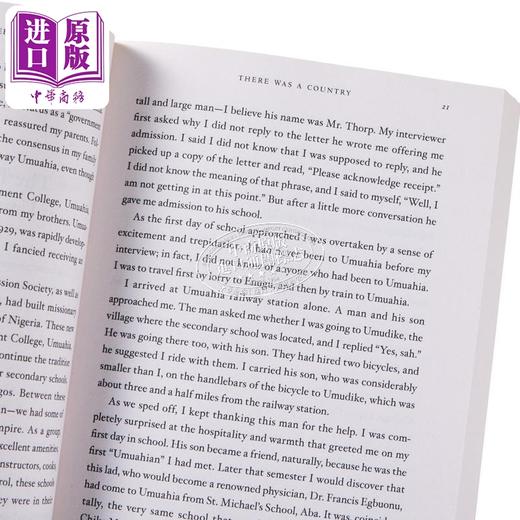 【中商原版】钦努阿阿契贝 曾经有一个国家 比夫拉的个人历史 There Was a Country 英文原版 Chinua Achebe 非洲史 商品图4
