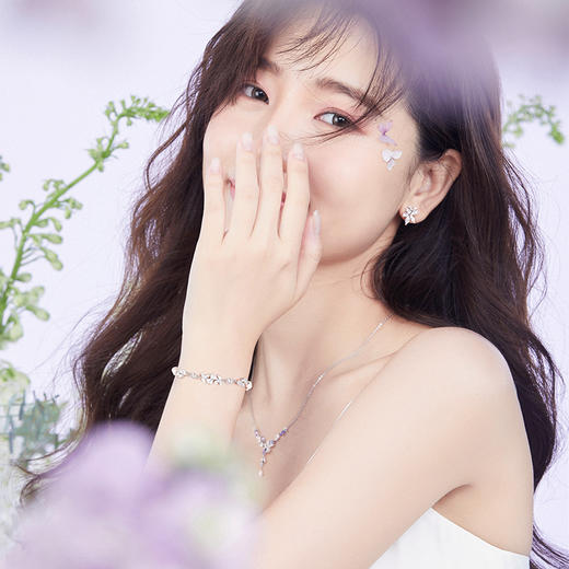 【紫藤花盛放贝珠手链】Fanci范琦s925银镶嵌手饰 下单赠精美礼盒+顺丰包邮+运费险 商品图3