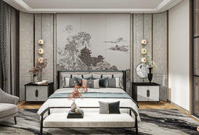 【中式卧房】设计案例赏析