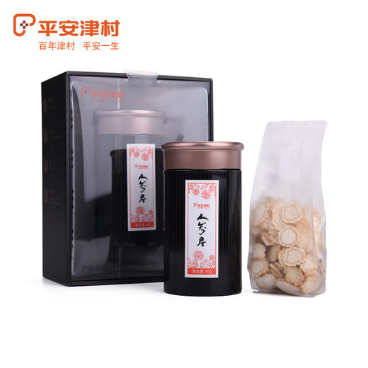 沈爷的宝贝 平安津村人参片煲汤 泡茶泡酒 磨粉含片人参片 40g/罐 商品图2