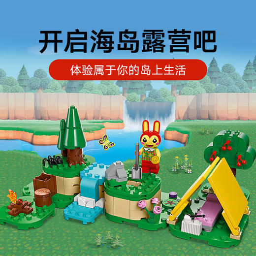 乐高积木L77047动物森友会莉莉安的欢乐露营 商品图4