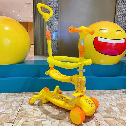 滑板车儿童溜溜车三合一1一3一6一12岁男孩女童小孩宝宝踏板滑滑车 商品图0