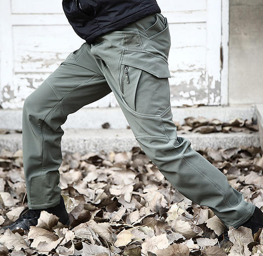 S.archon谍影IX9热反射软壳战术冲锋裤工装裤军迷登山裤防寒防水 执政官热反射软壳裤 商品图5