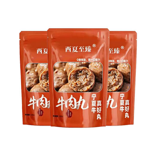 西夏至臻牛肉丸M100-54（仅限厦门市内配送） 商品图0