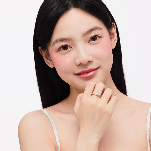 卡蒂罗/KADER 公主与骑士情侣对戒 925银轻奢时尚冠冕造型皇冠设计开口可调节一对 优雅浪漫恋爱必备礼盒 商品图4