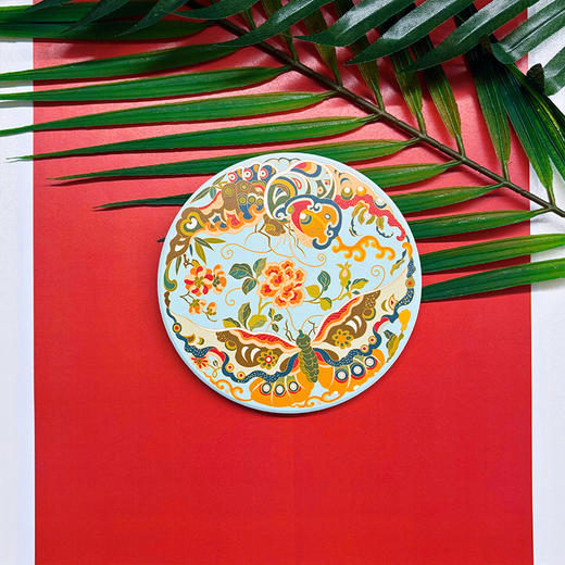 嘉德文创 | 国采宫色陶瓷杯垫 商品图1