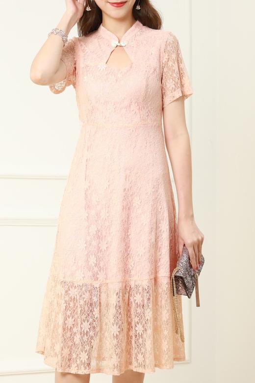 ELLA JADE 旗袍式蕾丝连衣裙 12783 商品图3