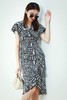ELLA JADE V领时髦印花鱼尾连衣裙 12790 商品缩略图4