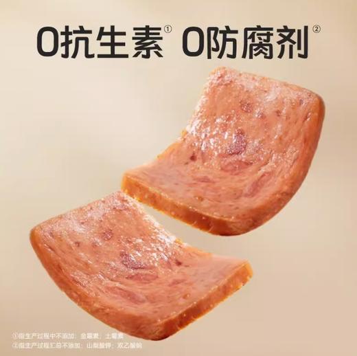 不二宝贝纯黑猪肉午餐肉 原味240g(内6片) 商品图2