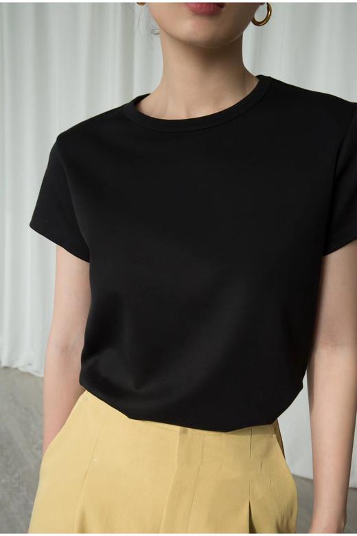 9507#麦穗刺绣T恤 商品图1