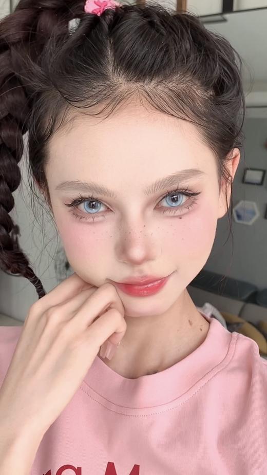 Puff girl半年抛 · 次元未来&梦核落日&霓虹甜心｜ 14.2mm白狮参考着色中大直径  韩产半年抛 商品图2