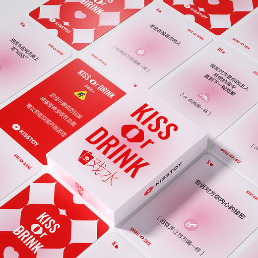 KISS OR DRINK新品周边-情趣卡牌|戏水牌/脏话牌 商品图3