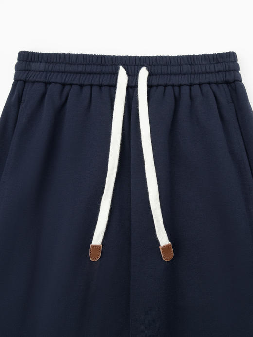 COCO ZONE2024夏季松紧腰系带A字半身裙纯色简约中长裙CC1B0833 商品图4