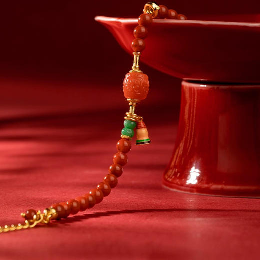 【宫里手串】南红转运珠手串 商品图2