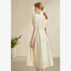 法式优雅简约连衣裙女气质高级感A字泡泡袖连衣裙V0041929 商品缩略图4